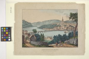 Londonberry (litografía coloreada a mano) de N. and Ives J.M. (1824 95) Currier