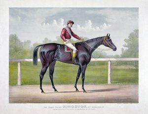 El Gran Corredor Kingston por Spendthrift por Currier & Ives