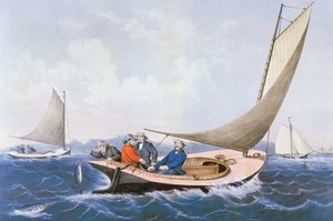Pesca de arrastre para peces azules en la costa de Maine