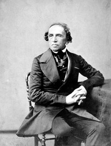 Compositor alemán Giacomo Meyerbeer fotografiado por Nadar de Nadar