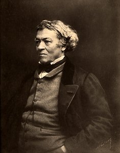 Retrato del pintor francés, Jean Baptiste Camille Corot de Nadar