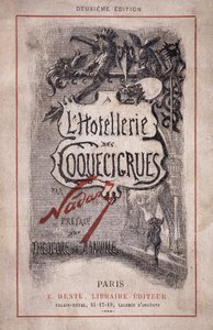 Libro “La hostelería de los coquecicrues”. Notas a lápiz, prefacio de Théodore de Banville de Nadar