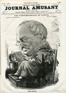 Portada de "Le Journal Amusant", 05 de mayo de 1859 de Nadar
