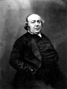 Crítico francés Jules Janin, fotografiado por Nadar, c.1855 de Nadar