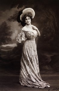 Lola Montez, nombre artístico de la bailarina Eliza Rosanna Gilbert, fotografía de Nadar