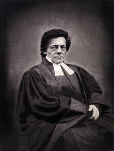 Retrato de Alphonse Monod, pastor de origen suizo (1802-1856) de Nadar