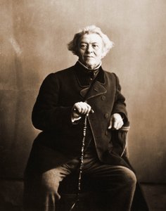 Retrato de Camille Corot, pintor 1796-1875 (foto) de Nadar