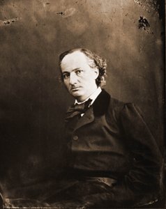 Retrato de Charles Baudelaire, escritor 1821-1867 de Nadar