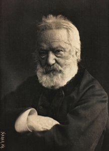 Retrato del novelista francés Victor Hugo