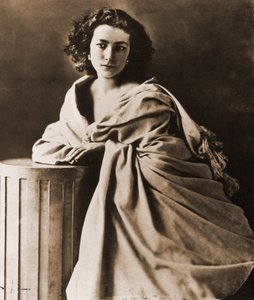 Retrato de Henriette Rosine Bernard, conocida como Sarah Bernhardt (1844-1923), actriz 1844-1923 (foto)
