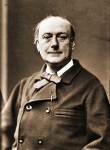 Retrato de Theodore de Banville, poeta 1823-1891