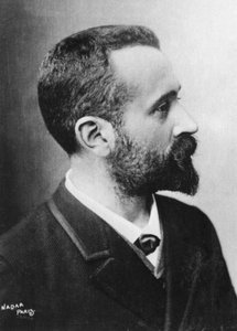 Alphonse Bertillon, oficial de policía francés, c. 1880 de Nadar