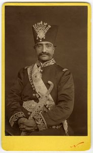 Famosa fotografía del Shah de Irán de Nadar