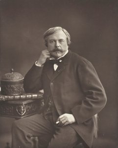 Edmond de Goncourt escritor y crítico francés, 1822-1896, c. 1853-76 de Nadar
