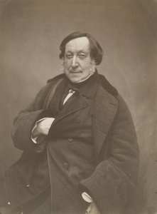 Gioacchino Rossini, marzo de 1856 de Nadar