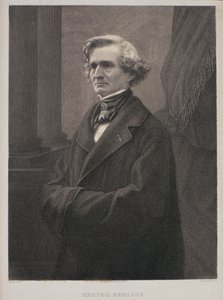 Hector Berlioz (1803-69) grabado por Metzmacher de Nadar