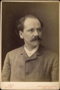 Jules Massenet, compositor francés, finales del siglo XIX de Nadar