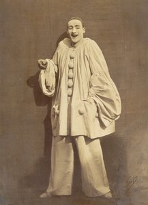Pierrot riendo, 1855
