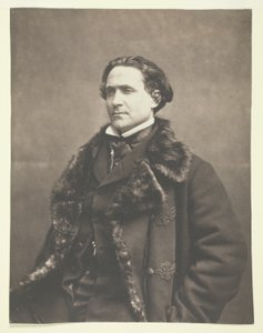 Retrato de La Fontaine de Nadar