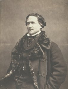 Retrato de La Fontaine, c. 1854-1860 de Nadar