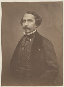 Jules Lecomte, periodista de Nadar [Gaspard Félix Tournachon]