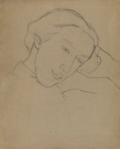 Autorretrato, 1910s de Nadezhda Vladimirovna Lermontova
