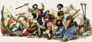 Una refriega en el bosque de Nadir Quinto