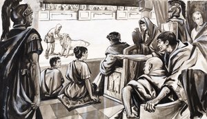 Androcles y el león, de "Cuentos de muchas tierras". de Nadir Quinto
