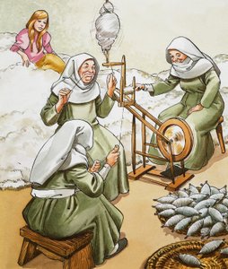 Las tres hilanderas de Nadir Quinto