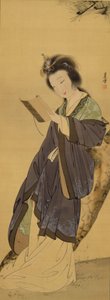 Belleza china de Nagasawa Rosetsu