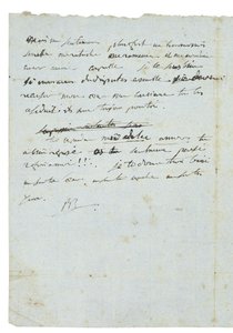 Carta a Josephine de Beauharnais de Napoleon Bonaparte