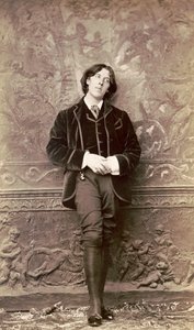 Oscar Wilde, principios de la década de 1880 (foto)
