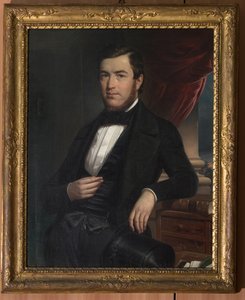 Retrato de un caballero (óleo sobre lienzo) de Narciso Malatesta