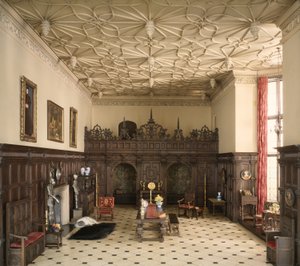 E-1: Gran sala inglesa del período Tudor tardío, 1550-1603 de Narcissa Niblack Thorne