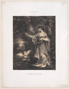 Los Maleficios de la Belleza de Narcisse Virgile Diaz de la Peña