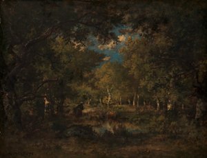 El Bosque de Fontainebleau de Narcisse Virgile Diaz de la Peña