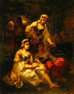 Cuatro Doncellas Españolas, c.1844-60