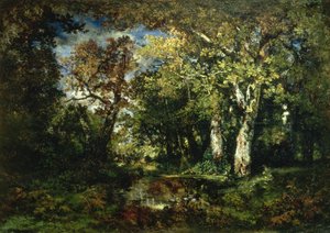 El bosque de Fontainebleau de Narcisse Virgile Diaz de la Peña
