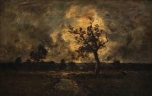Atmósfera tormentosa de Narcisse Virgile Diaz de la Peña