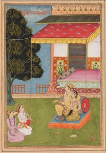 Shri Raga, de un Ragamala (Guirnalda de Melodías)