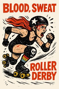 Derby sobre ruedas: sangre, sudor y lágrimas de Natalie Bruns
