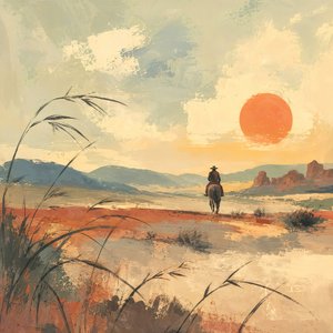 Puesta de sol en Desert Rider