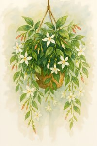 Flores de jazmín colgantes de Natalie Bruns