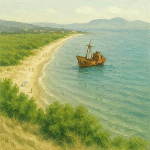 La idílica playa del naufragio de Natalie Bruns