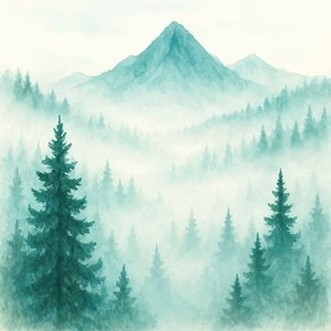 Las Montañas del Bosque Brumoso de Natalie Bruns