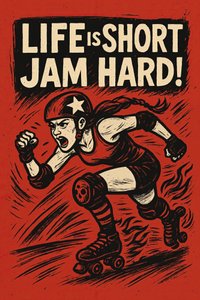 Roller Derby Jam Hard de Natalie Bruns