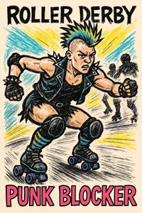 Roller Derby Punk Blocker de Natalie Bruns