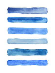 Degradado azul sereno de Natalie Bruns