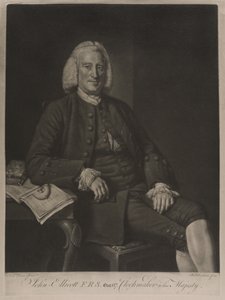 Retrato de John Ellicott F.R.S.