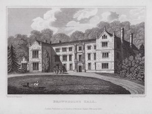 Mansión Brownholme de Nathaniel (after) Whittock